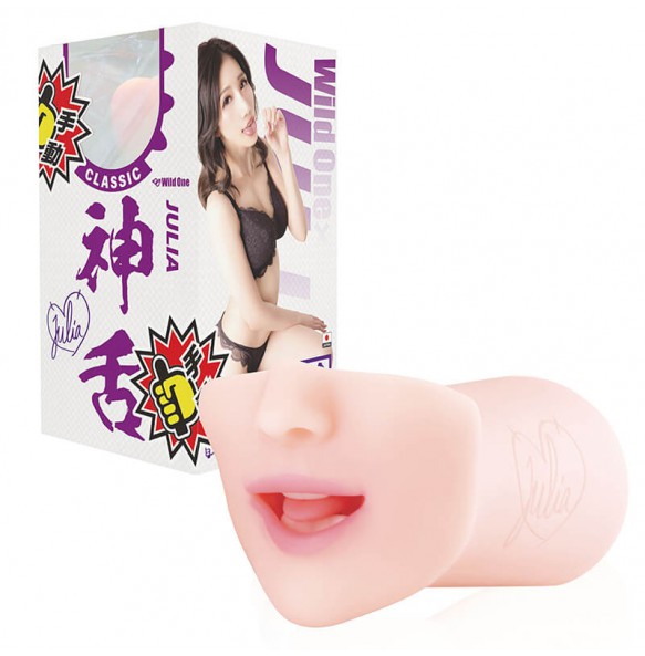 Japan WILDONE - JULIA God Tongue Oral Deep Throat Masturbator